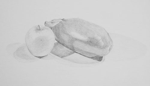 Eggplant and Apple